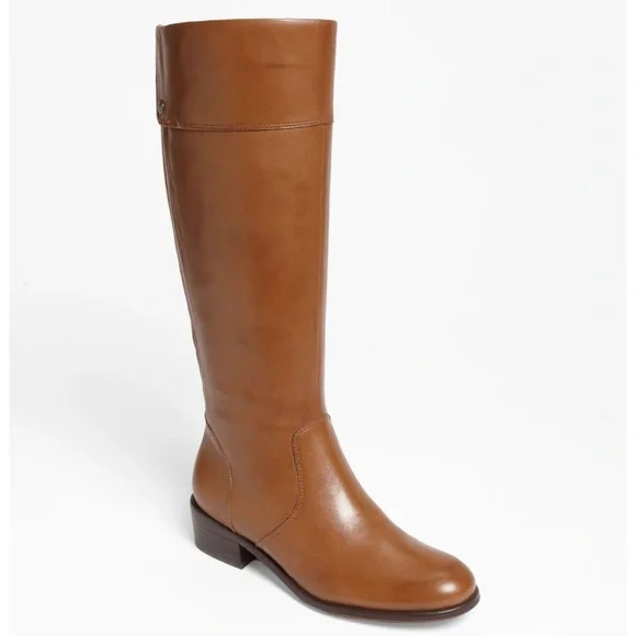 Corso Como Shoes Corso Como Samual Tan Leather Riding Boots